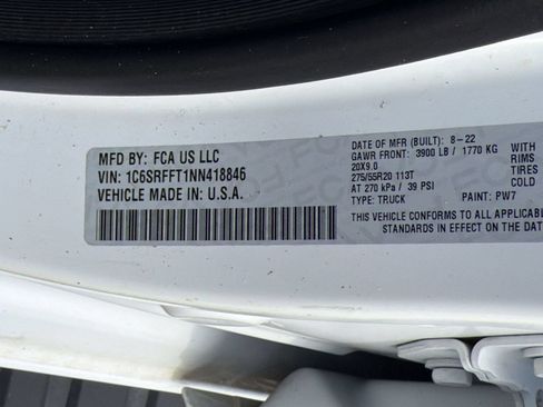 Used 2022 RAM 1500 Lone Star AWD/4WD image 25