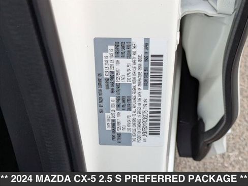 Used 2024 MAZDA CX-5 AWD 2.5 S w/ Preferred Package image 23