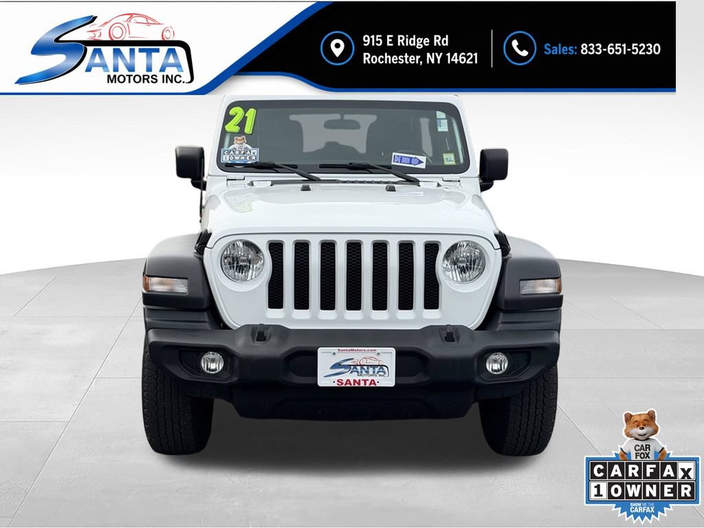 Used 2021 Jeep Wrangler Unlimited Sport AWD/4WD image 2