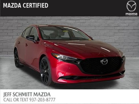 Certified 2025 MAZDA MAZDA3 2.5 Turbo Sedan w/Premium Plus AWD/4WD image 1