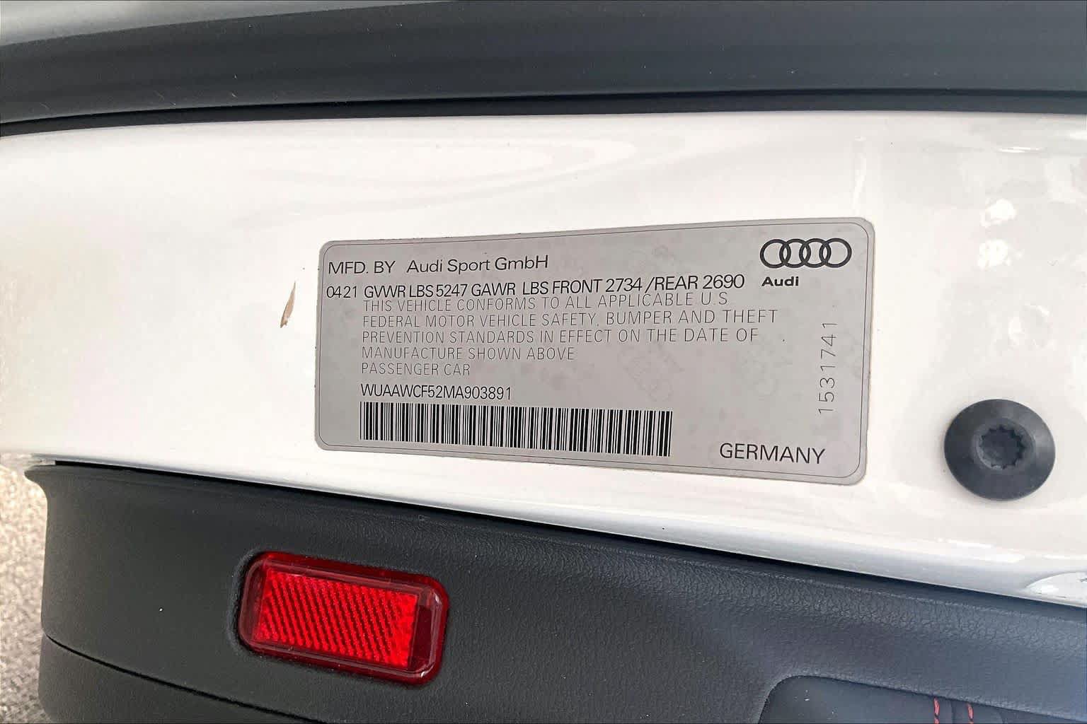 Used 2021 Audi RS 5 Sportback w/ Black Optic Carbon Package AWD/4WD image 38