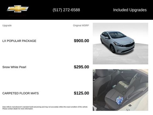 Used 2017 Kia Forte LX w/ LX Popular Package FWD image 5