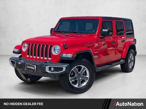 Used 2020 Jeep Wrangler Unlimited Sahara AWD/4WD image 1