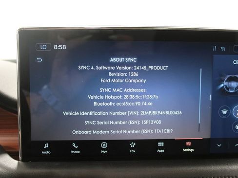 Used 2022 Lincoln Nautilus Reserve w/ Monochromatic Package image 51