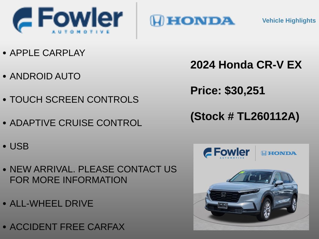 Used 2024 Honda CR-V EX image 8
