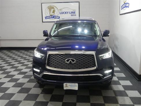Used 2021 INFINITI QX80 Luxe w/ All-Season Package AWD/4WD image 3