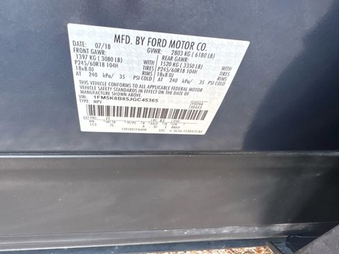 Used 2018 Ford Explorer 4WD image 34