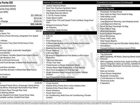 Used 2019 Kia Forte EX FWD image 2