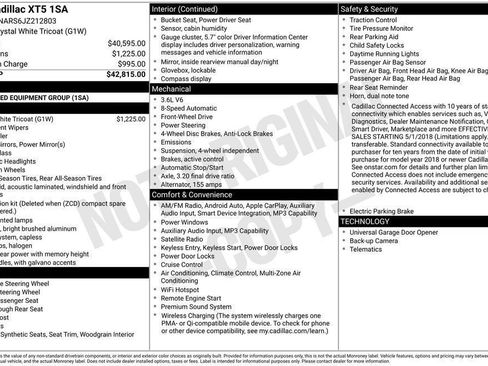 Used 2018 Cadillac XT5 FWD image 5