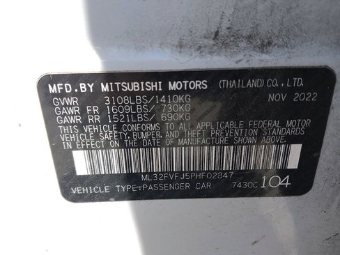 Used 2023 Mitsubishi Mirage G4 SE image 33