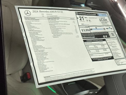 Certified 2024 Mercedes-Benz AMG GT 43 image 29