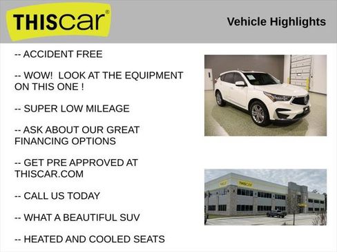 Used 2019 Acura RDX FWD w/ Advance Package image 9