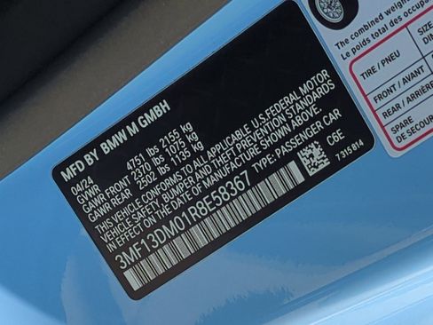 Used 2024 BMW M2 w/ Lighting Package RWD image 34