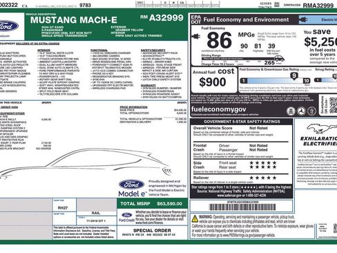 New 2024 Ford Mustang Mach-E GT image 2