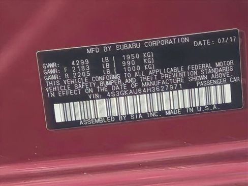 Used 2017 Subaru Impreza 2.0i Limited AWD/4WD image 15