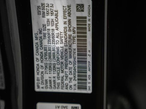 Used 2025 Honda CR-V EX-L image 42
