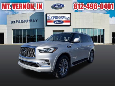 Used 2020 INFINITI QX80 Luxe w/ Proassist Package RWD image 1