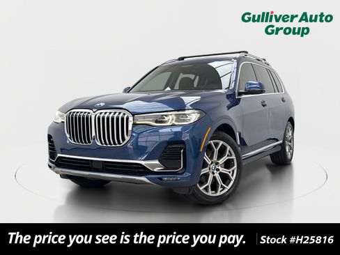 Used 2021 BMW X7 xDrive40i w/ Premium Package 2 AWD/4WD image 1