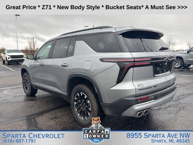 Used 2025 Chevrolet Traverse Z71 AWD/4WD image 5