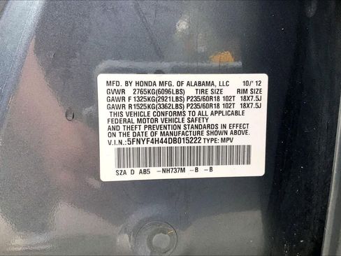 Used 2013 Honda Pilot EX image 34