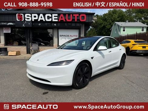 Used 2025 Tesla Model 3 Long Range AWD/4WD image 1