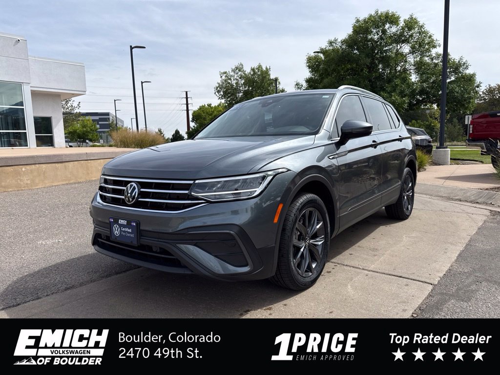 Certified 2022 Volkswagen Tiguan SE AWD/4WD image 1