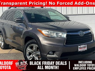 Used 2016 Toyota Highlander Limited Platinum