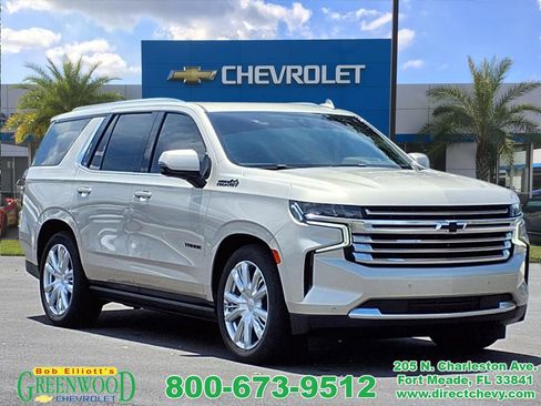 Certified 2021 Chevrolet Tahoe High Country image 1