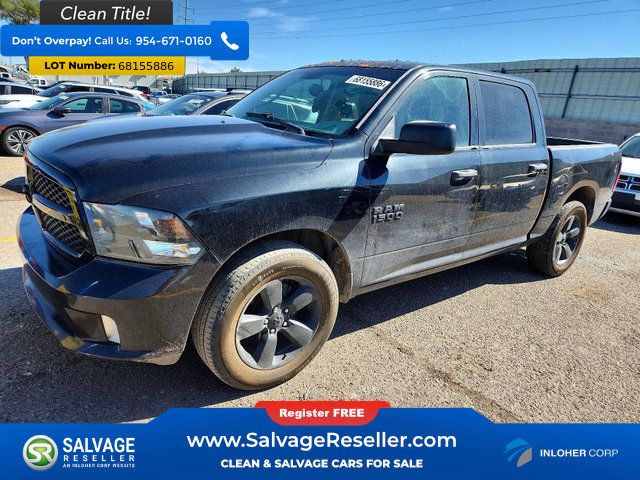 Used 2016 RAM 1500 Express w/ Black Ram 1500 Express Group RWD image 1