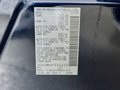 Used 2019 INFINITI QX60 Luxe w/ Limited Package image 37