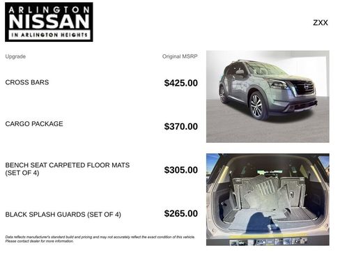 Used 2025 Nissan Pathfinder Platinum w/ Cargo Package AWD/4WD image 4