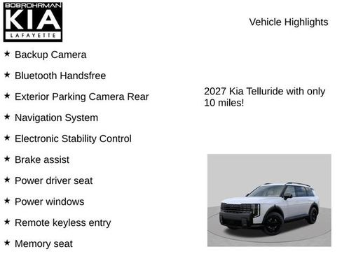New 2027 Kia Telluride SX X-Line AWD/4WD image 7