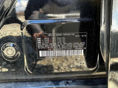 Used 2019 Subaru Legacy 2.5i Limited image 28