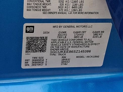 Used 2025 Chevrolet Silverado 1500 RST w/ Convenience Package II AWD/4WD image 28