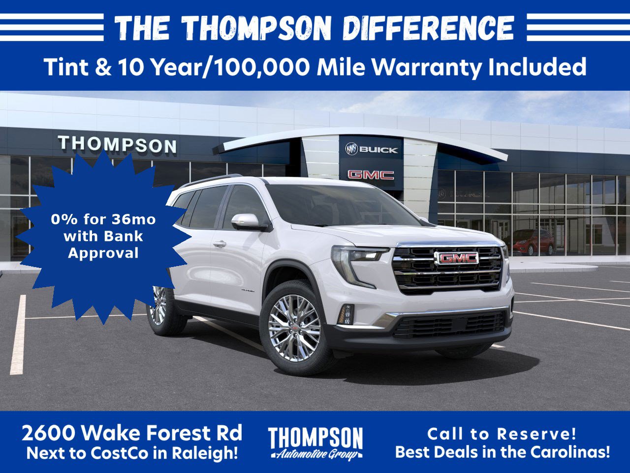New 2025 GMC Acadia Elevation w/ Elevation Premium Package FWD image 1