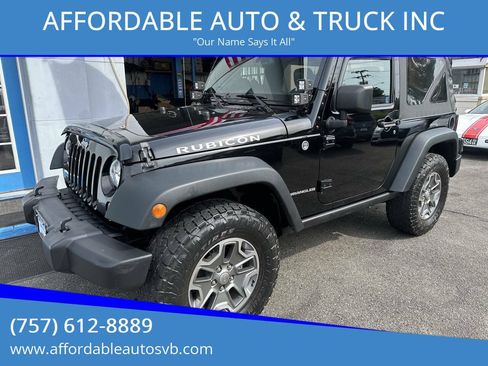 Used 2014 Jeep Wrangler Rubicon w/ Power Convenience Group AWD/4WD image 1