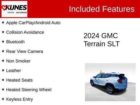 Used 2024 GMC Terrain SLT AWD/4WD image 2