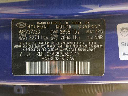 Used 2023 Hyundai Elantra SEL w/ Convenience Package FWD image 33
