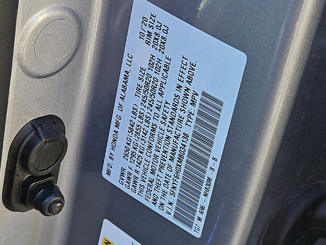 Certified 2021 Honda Pilot Elite image 29