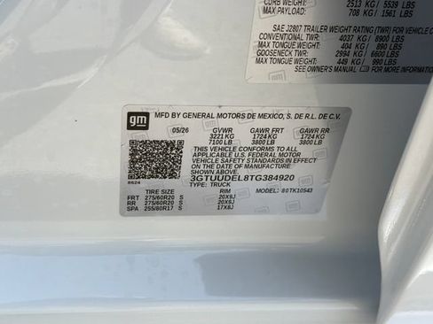 New 2026 GMC Sierra 1500 SLT w/ SLT Premium Plus Package AWD/4WD image 25