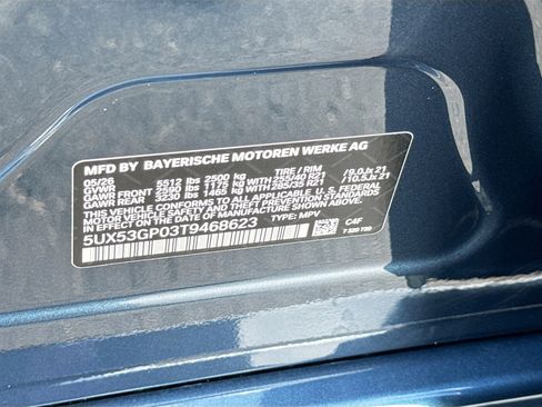 New 2026 BMW X3 xDrive30 w/ Premium Package AWD/4WD image 43
