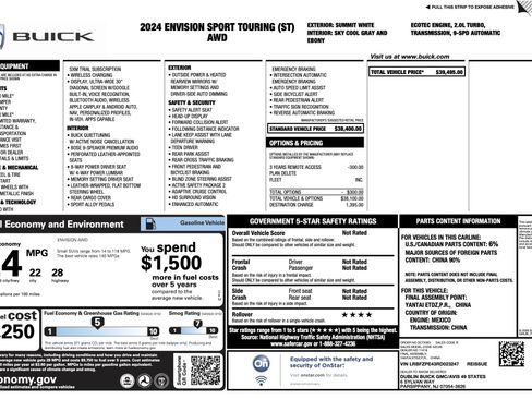 Used 2024 Buick Envision Sport Touring image 2