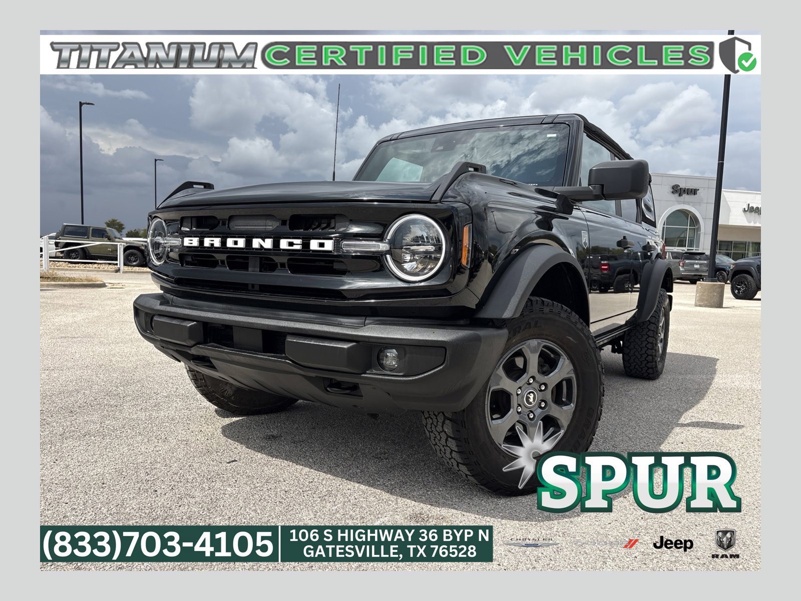 Used 2022 Ford Bronco Big Bend AWD/4WD 360° Tour