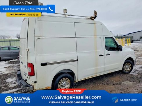 Used 2013 Nissan NV 2500 SV w/ Technology Pkg image 4