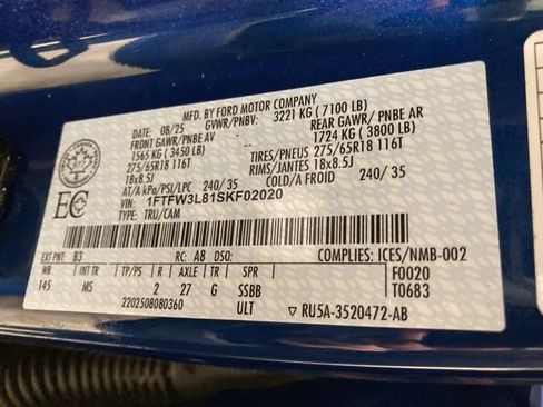 Certified 2025 Ford F150 XLT w/ Equipment Group 301A Standard AWD/4WD image 37