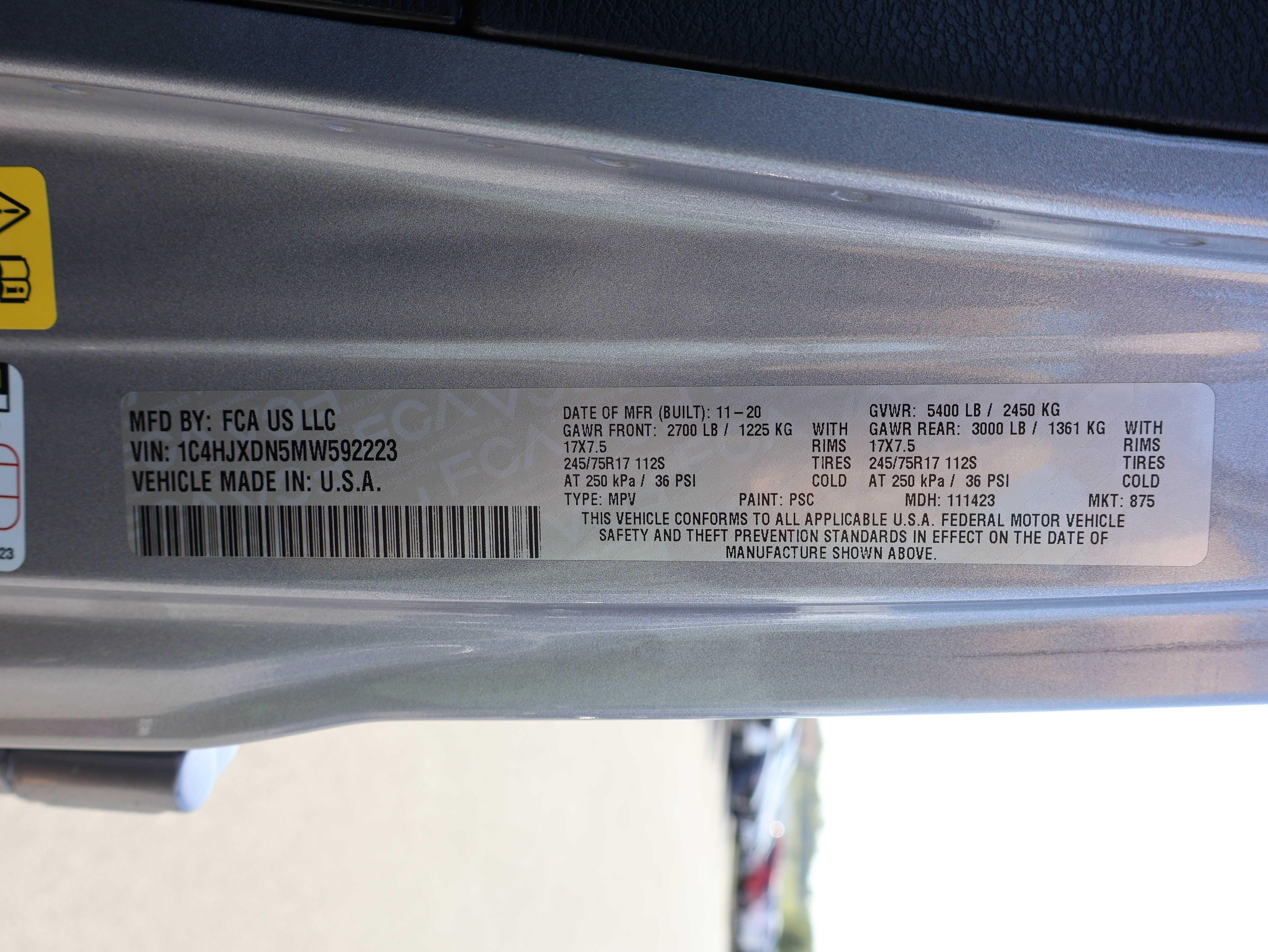 Used 2021 Jeep Wrangler Unlimited Sport AWD/4WD image 27