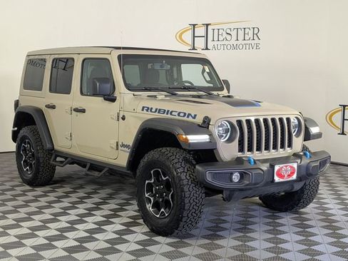 Used 2022 Jeep Wrangler Unlimited Rubicon 4xe w/ Cold Weather Group image 2