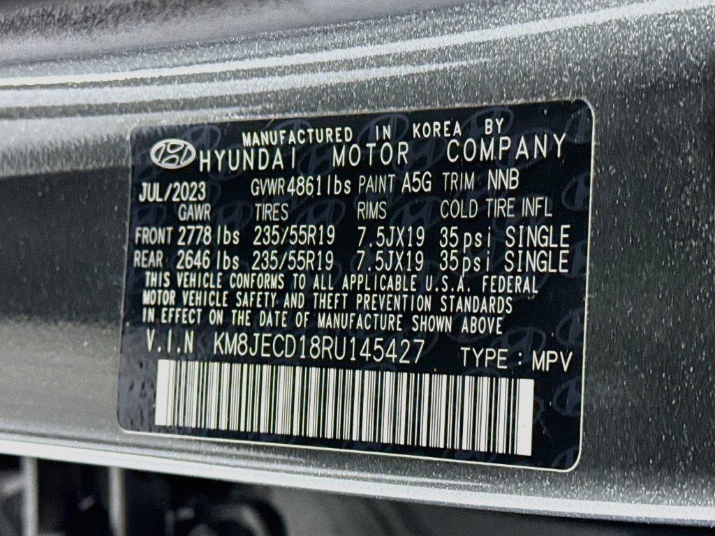 Used 2024 Hyundai Tucson Limited AWD/4WD image 35