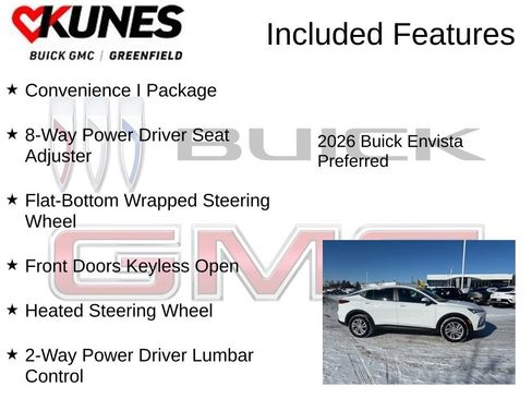 New 2026 Buick Envista Preferred w/ Convenience I Package image 3