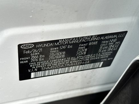 Used 2021 Hyundai Santa Fe SEL image 33